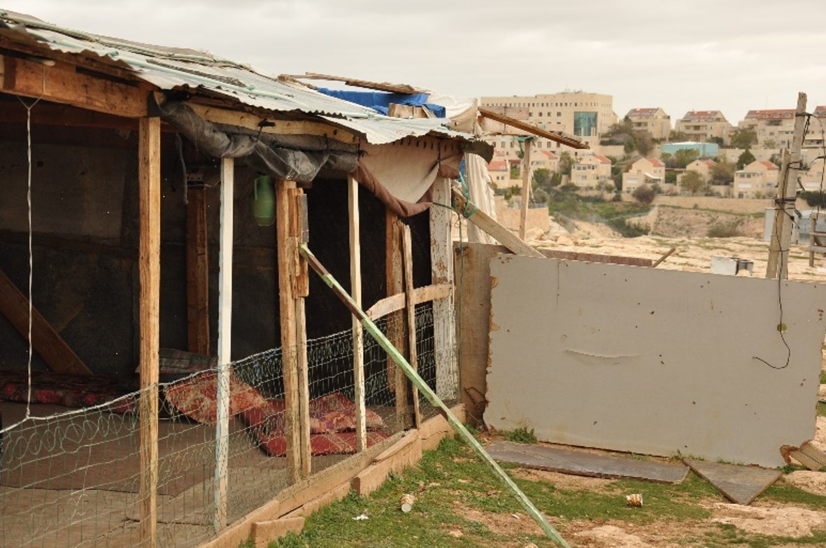 Khaled and Hajar's home in Abu Nuwwar