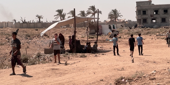 Children in Gaza. Photo by OHCHR/Olga Cherevko