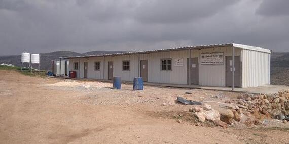 Ein Samiya school before the demolition. Photo by UNICEF