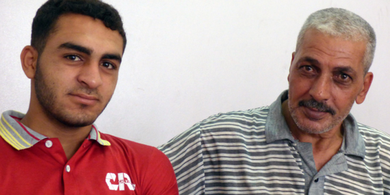 Ala’ and Jamil Balatah, Jabaliya refugee camp, July 2015. Photo by OCHA