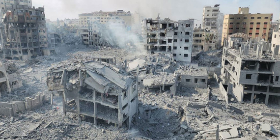 الدمار في غزة. تصوير الأونروا