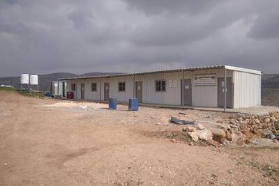 Ein Samiya school before the demolition. Photo by UNICEF