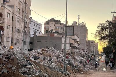 Destruction in Gaza following Israeli strike May 2021 ©Photo by Hazem al Abyad for OCHA