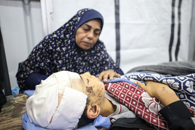 In Gaza, the humanitarian community is working relentlessly to save lives, but the conditions for a meaningful aid operation are not there. Now nearing its end, 2023 is the deadliest year since the UN started recording casualties in the occupied Palestinian territory, 18 years ago. The Secretary-General has called for an immediate humanitarian ceasefire and the immediate and unconditional release of all hostages. Photo by WHO