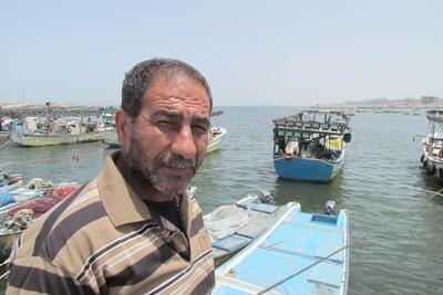 Abdallah al ‘Abasi, 53 years old, fisherman, Gaza, June 2013. ©  Photo by OCHA.