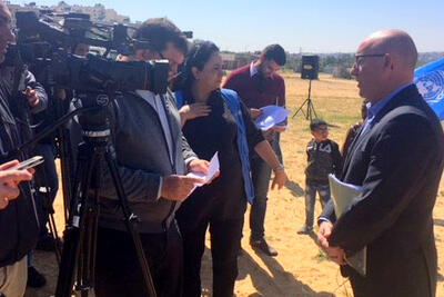 Jamie McGoldrick, the Humanitarian Coordinator