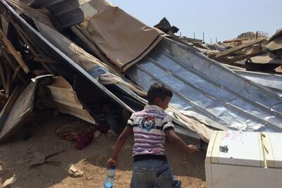 Ma&#039;azi Jaba Bedouin community, 29 August 2016