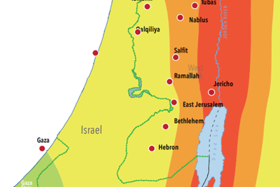 Seismic hazard map for building codes